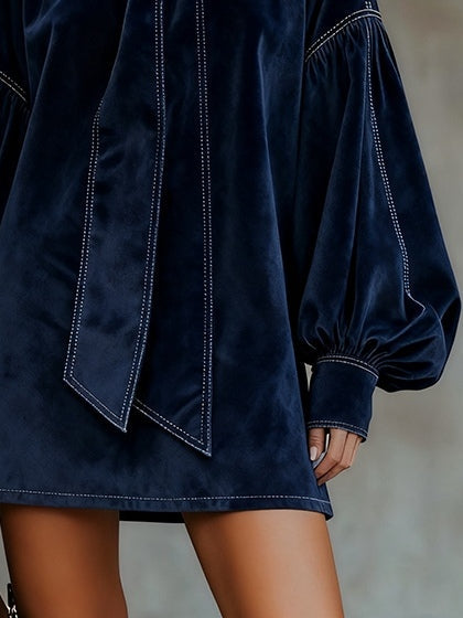 Mia™ | Abito mini in velluto