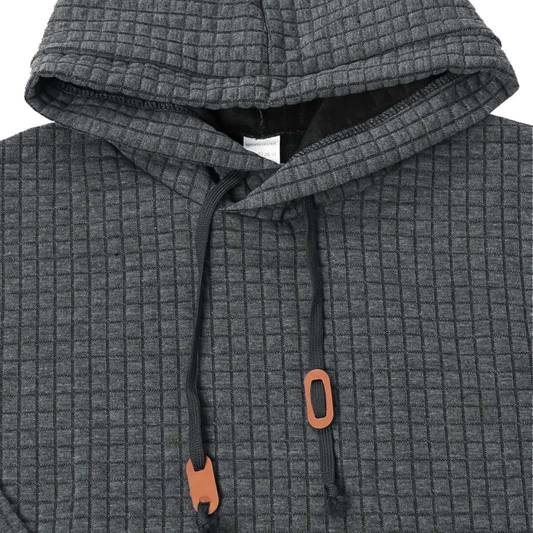 Álvaro™ | Sudadera Acolchada Waffle con Capucha
