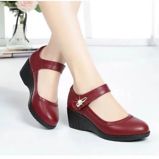 Marta™️ | Zapatos de cuero suaves con tacón