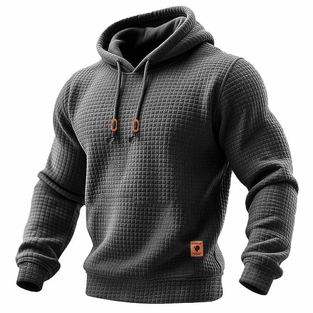 Álvaro™ | Sudadera Acolchada Waffle con Capucha