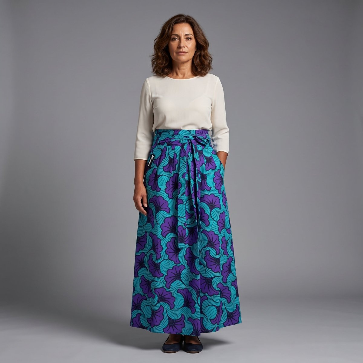 Falda Juana · Azul/Morado
