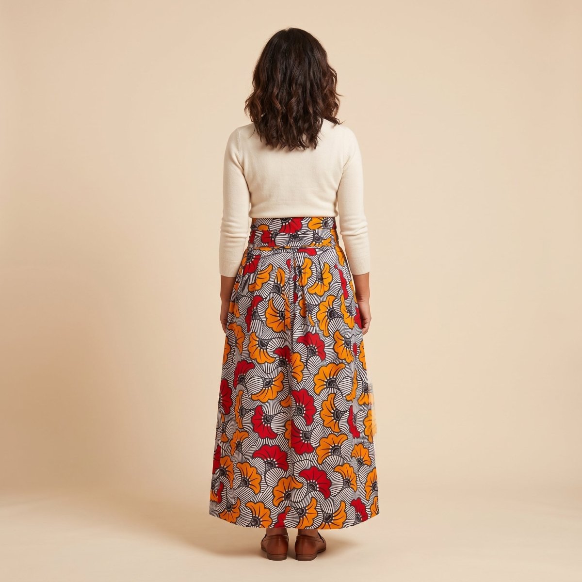 Falda Gabriela · Florecillas Claras