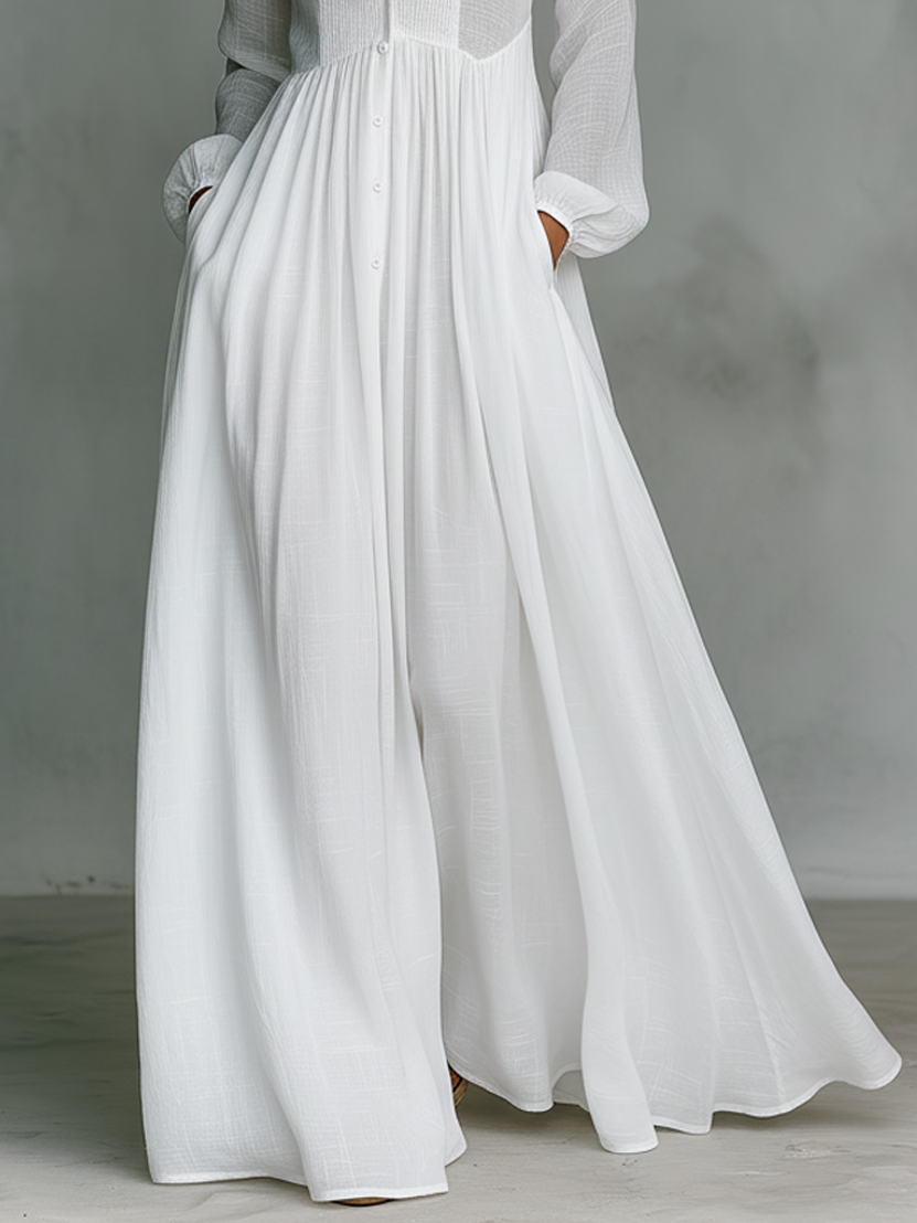 Ella™ | Abito maxi patchwork