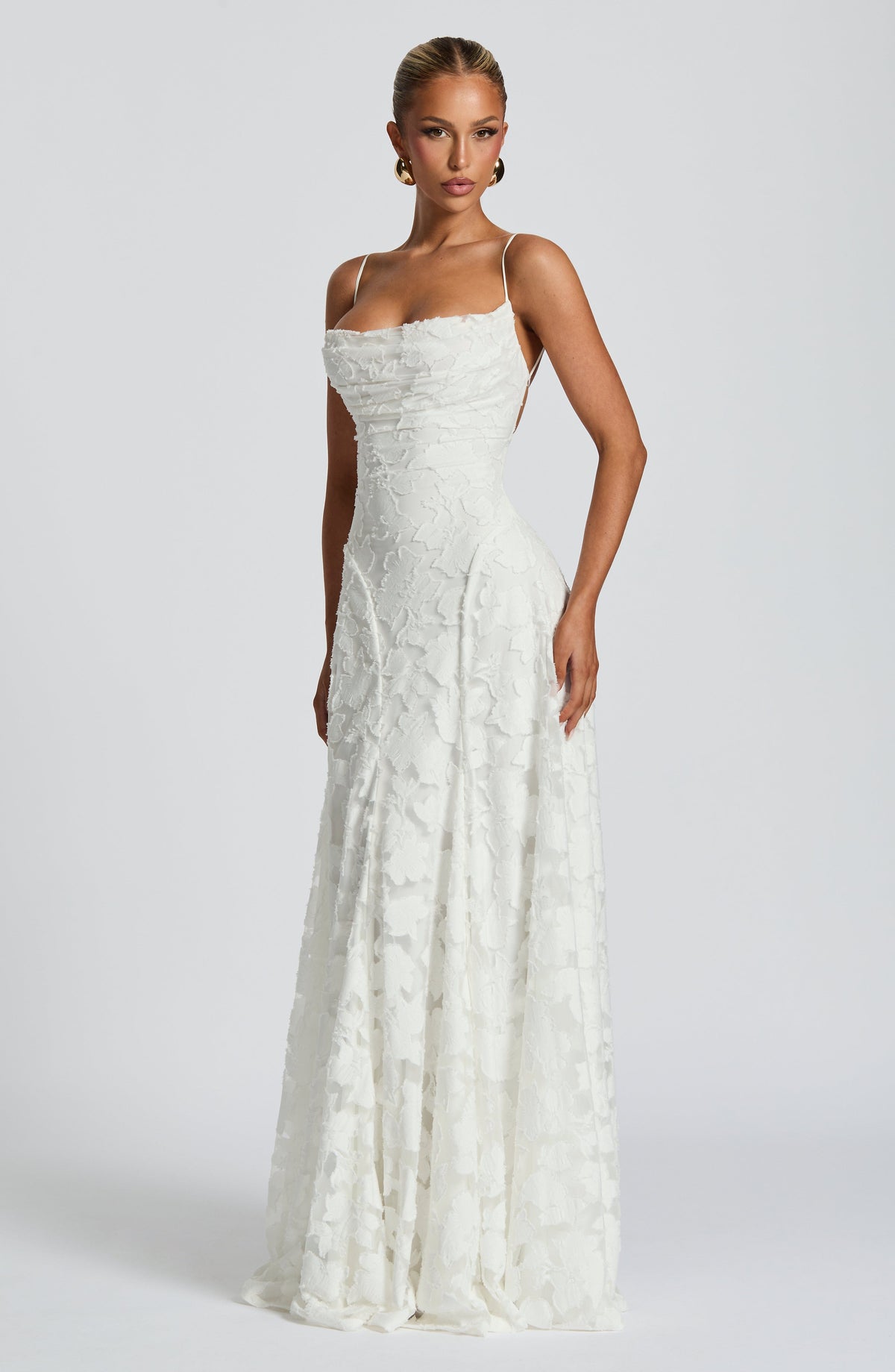 Vestido Manuela™ | Elegancia fluida con acabado sofisticado