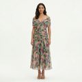 Dalma™ | Vestido Elegante Estampado y Silueta Fluida