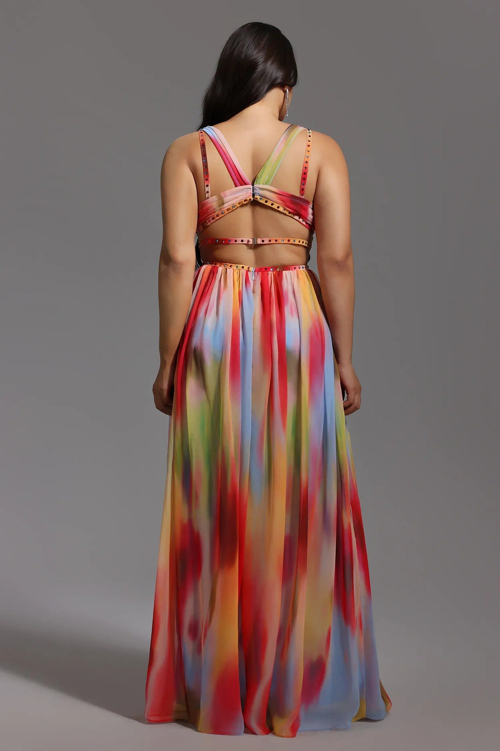 Lara™ | Vestido Multicolor Elegante y Fluido