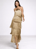 Vestido Maika™ | Glamour Dorado que Roba Todas las Miradas