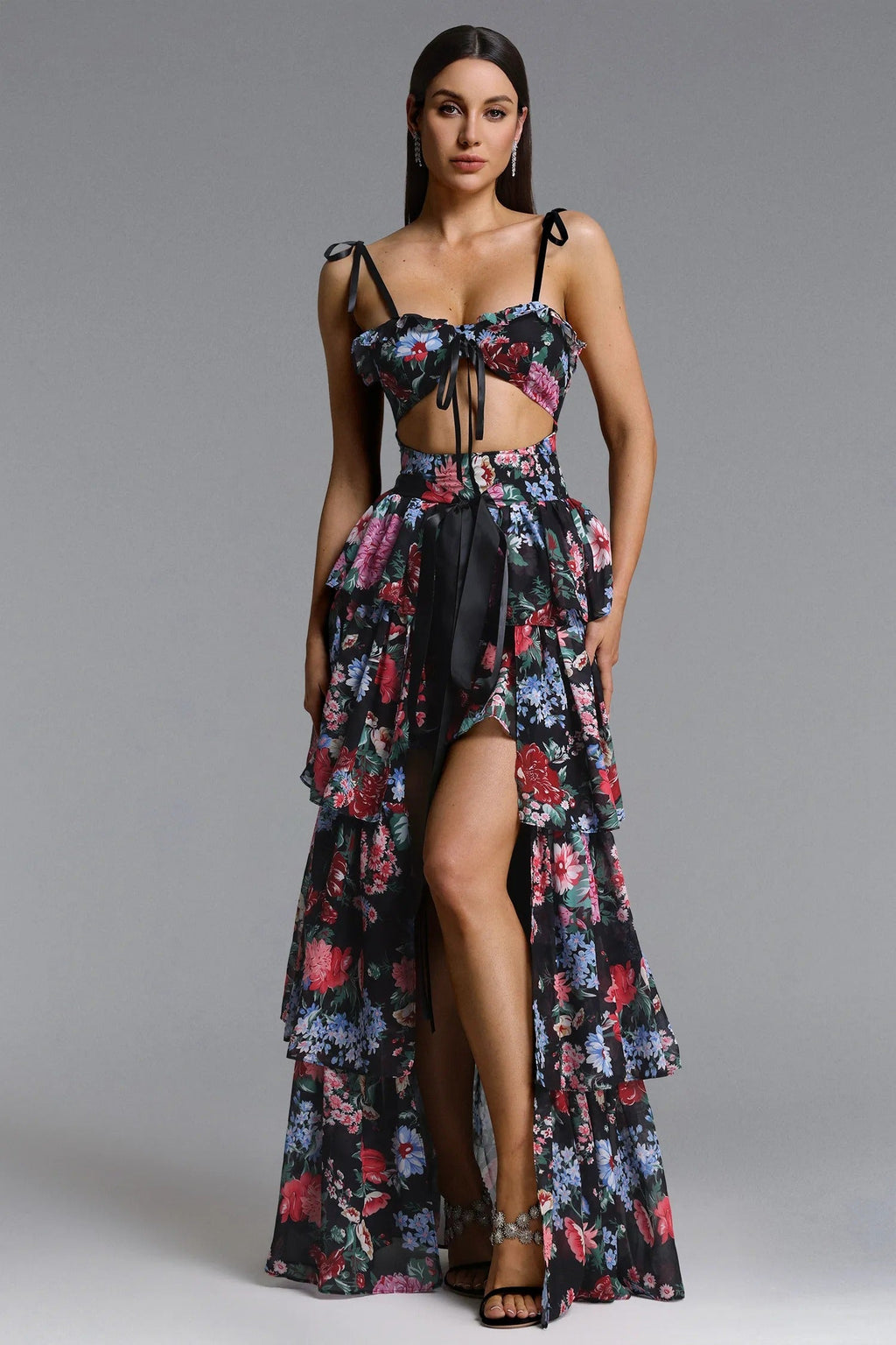 Vestido Valeria™ | Elegancia Floral que Deslumbra