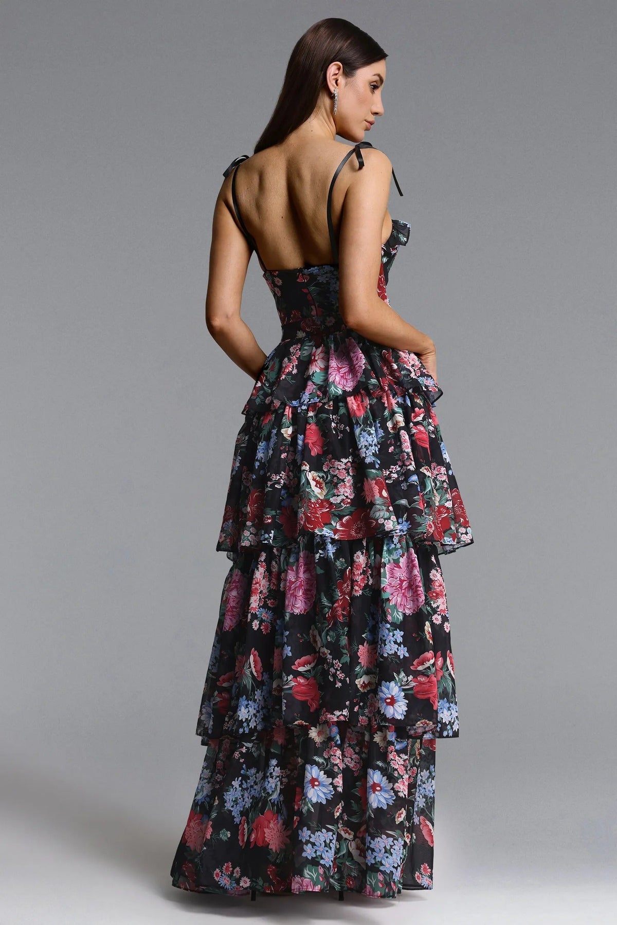 Vestido Valeria™ | Elegancia Floral que Deslumbra