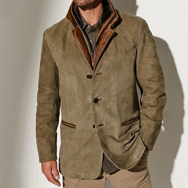 Rafael ™| Chaqueta Vintage de Cuero