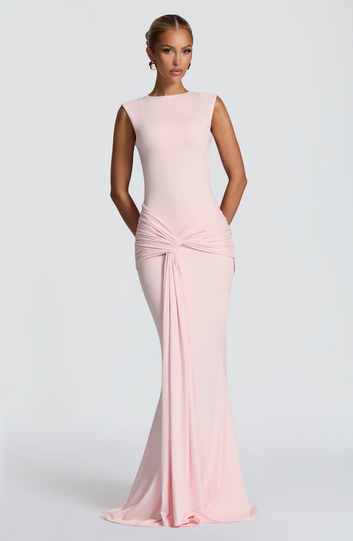 Vestido Carbajo™ | Silueta elegante con drapeado escultural