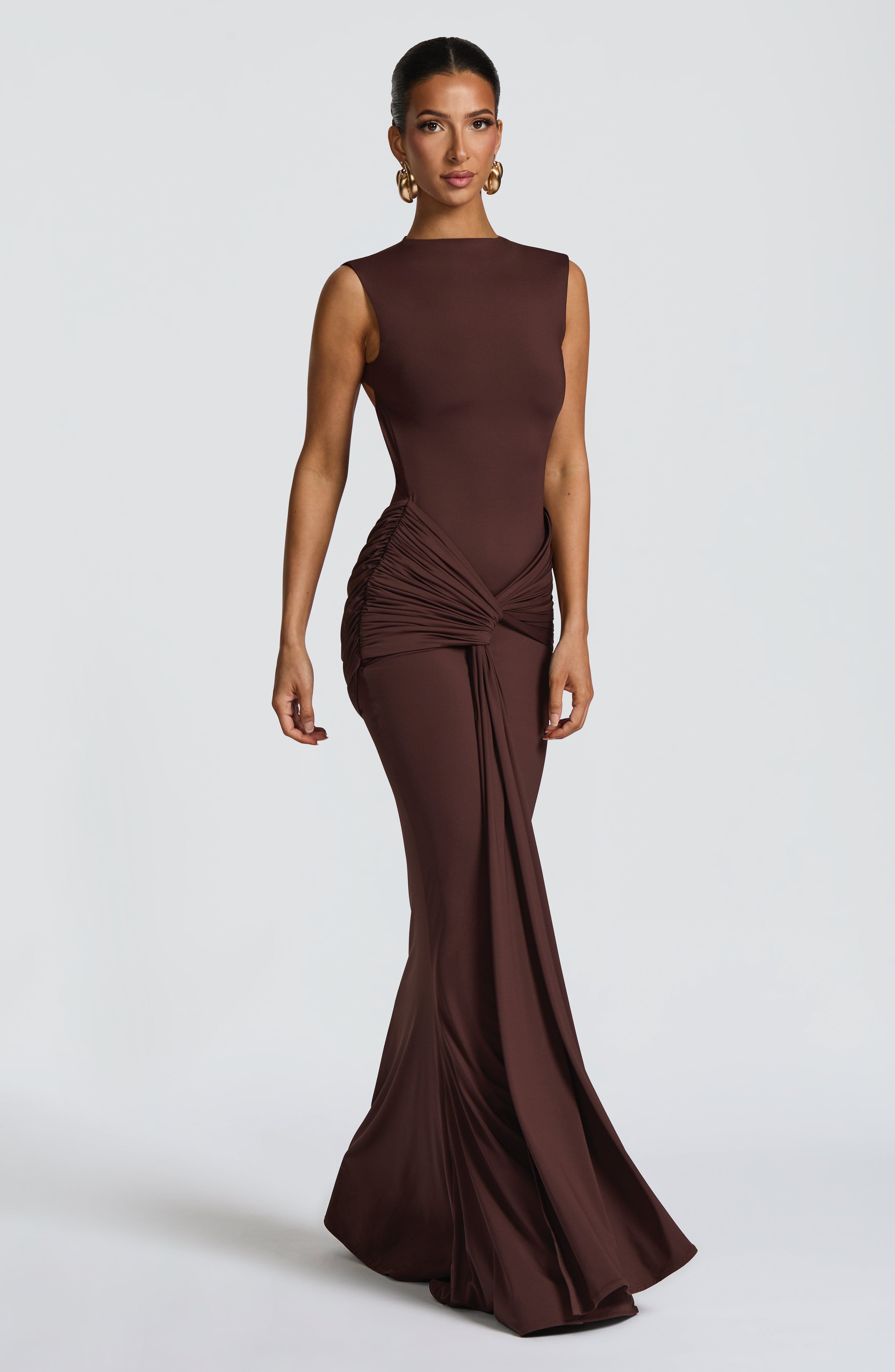 Vestido Carbajo™ | Silueta elegante con drapeado escultural