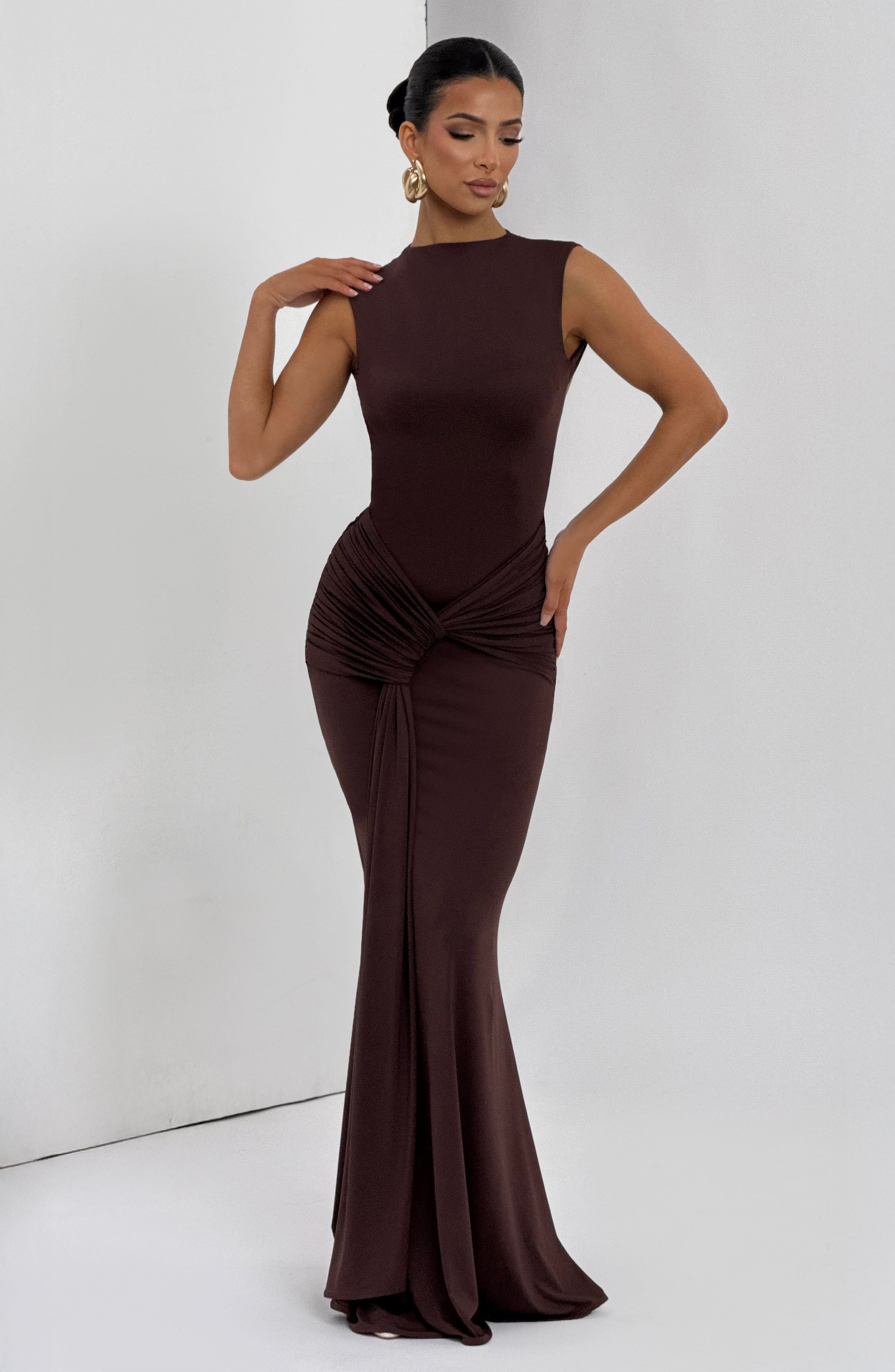 Vestido Carbajo™ | Silueta elegante con drapeado escultural