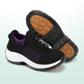 Ambulo Zapatos Ortopédicos Tejido - Púrpura Negro