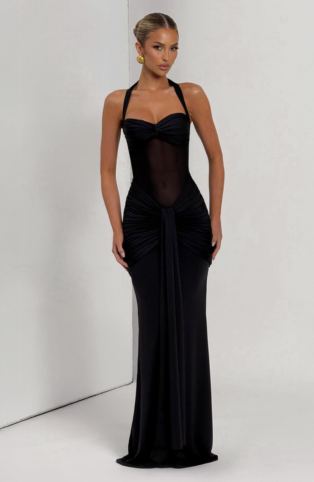 Vestido Yolanda™ | Elegancia esculpida con efecto drapeado
